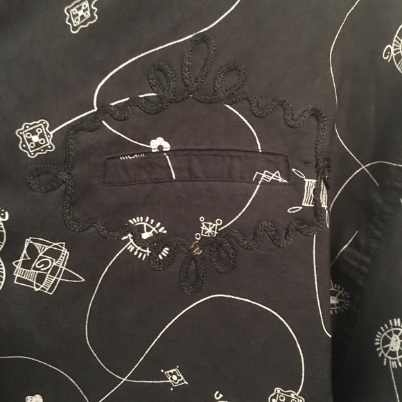 BEAUTIFUL VINTAGE CHAUS SPORT SHIRT-80’s WITH TAGS - Picture 4 of 8